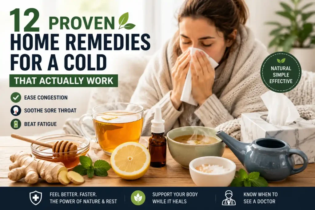 home remedies for cold