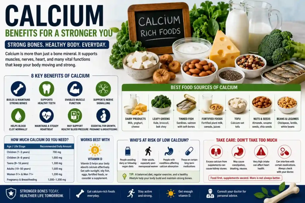 calcium benefits