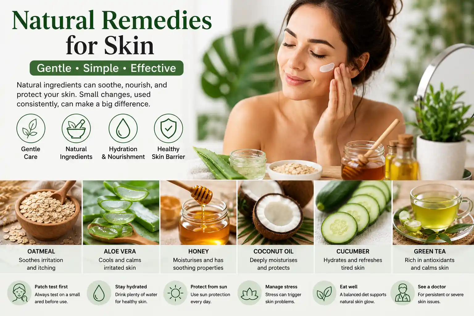 natural remedies for skin