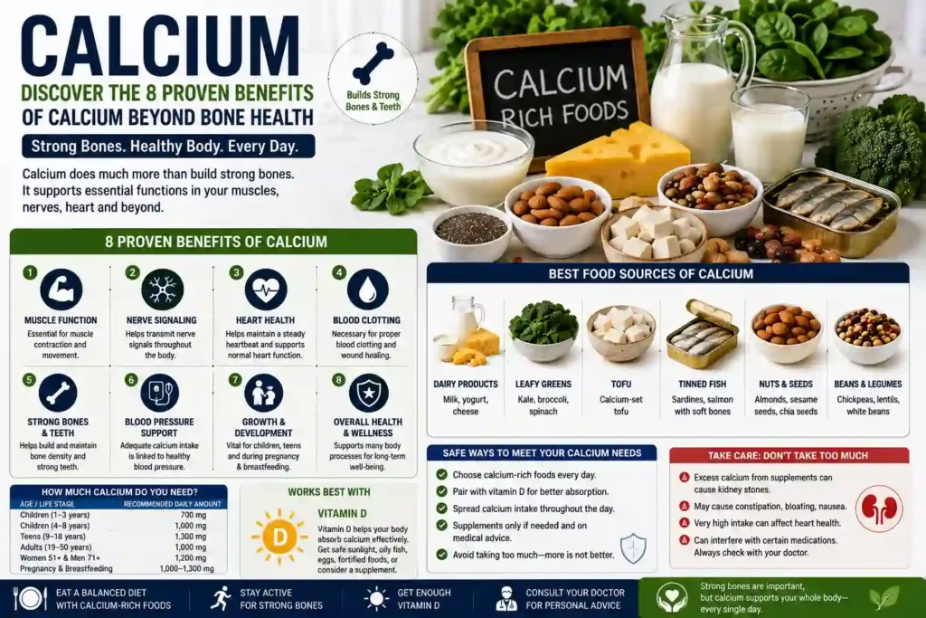 calcium benefits