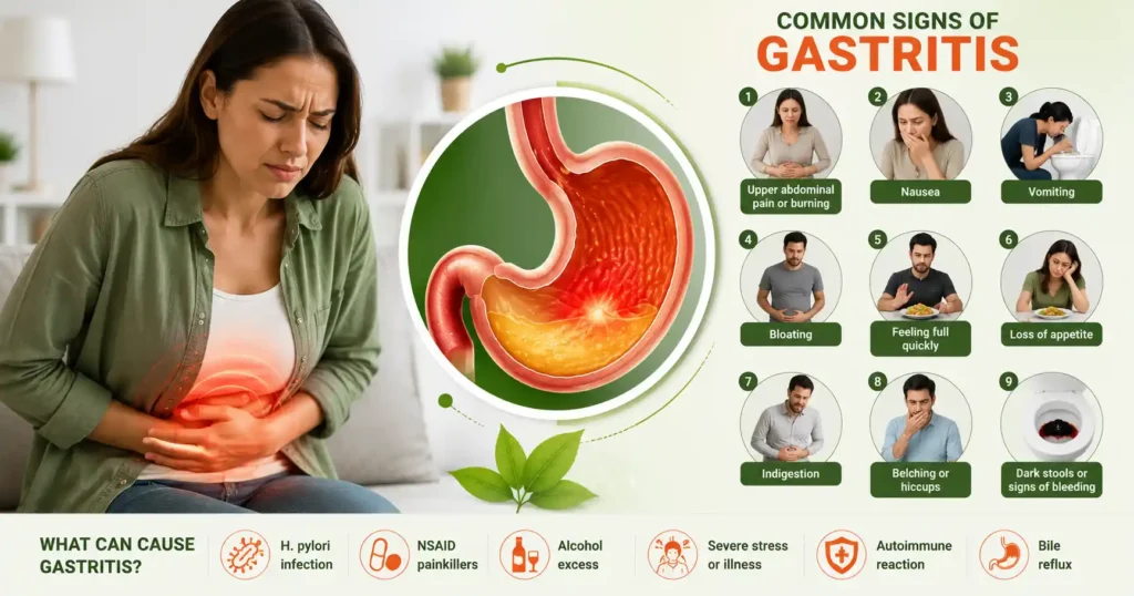 gastritis symptoms