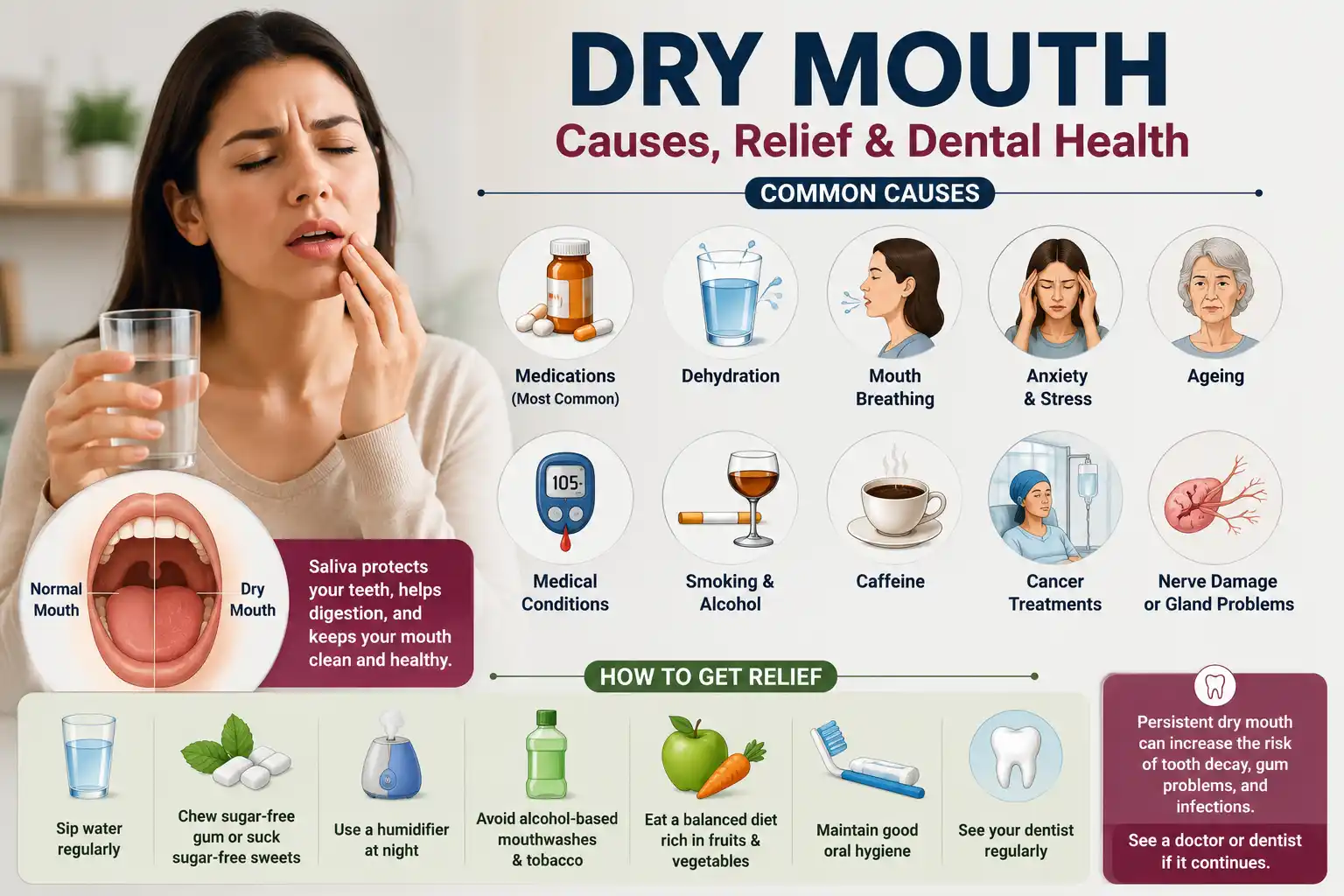 dry mouth causes