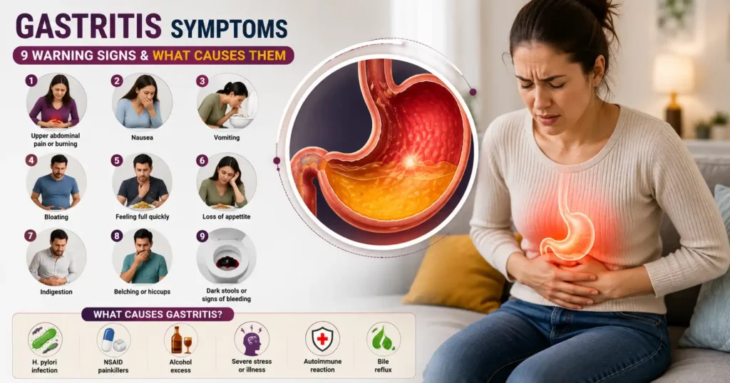 gastritis symptoms