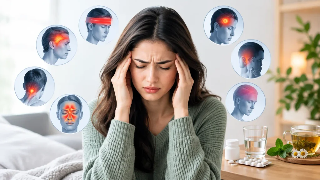 a headache