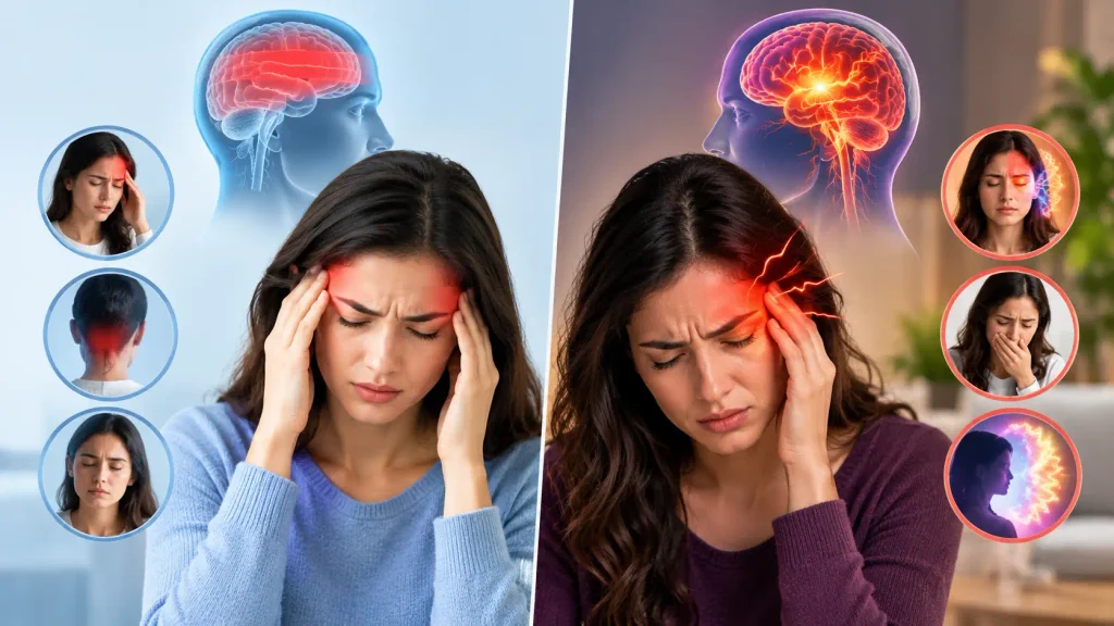 a headache